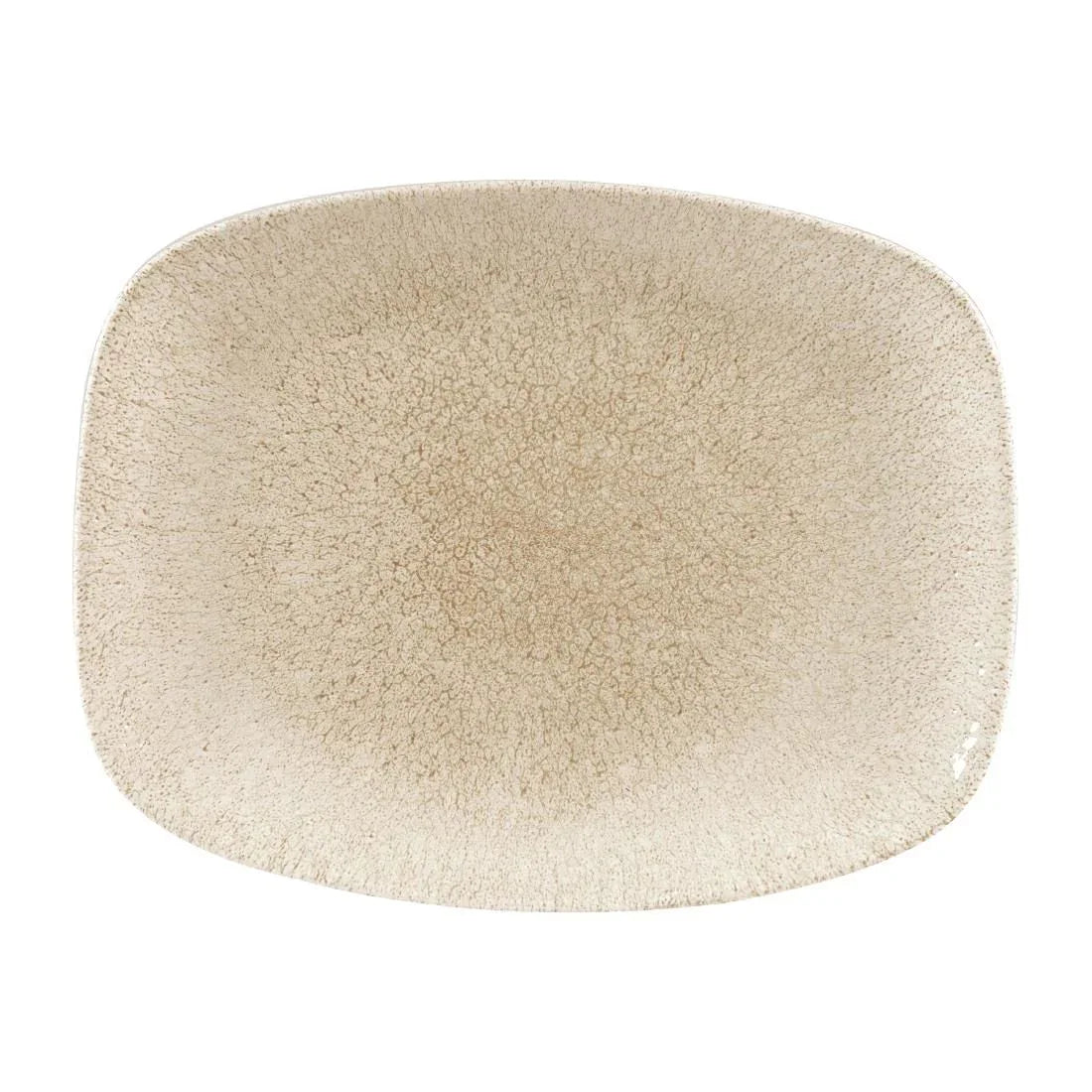 DF904 Churchill Raku Oblong Chef Plates Agate Grey 202 x 261mm (Pack of 12) - JD Catering Equipment Solutions Ltd