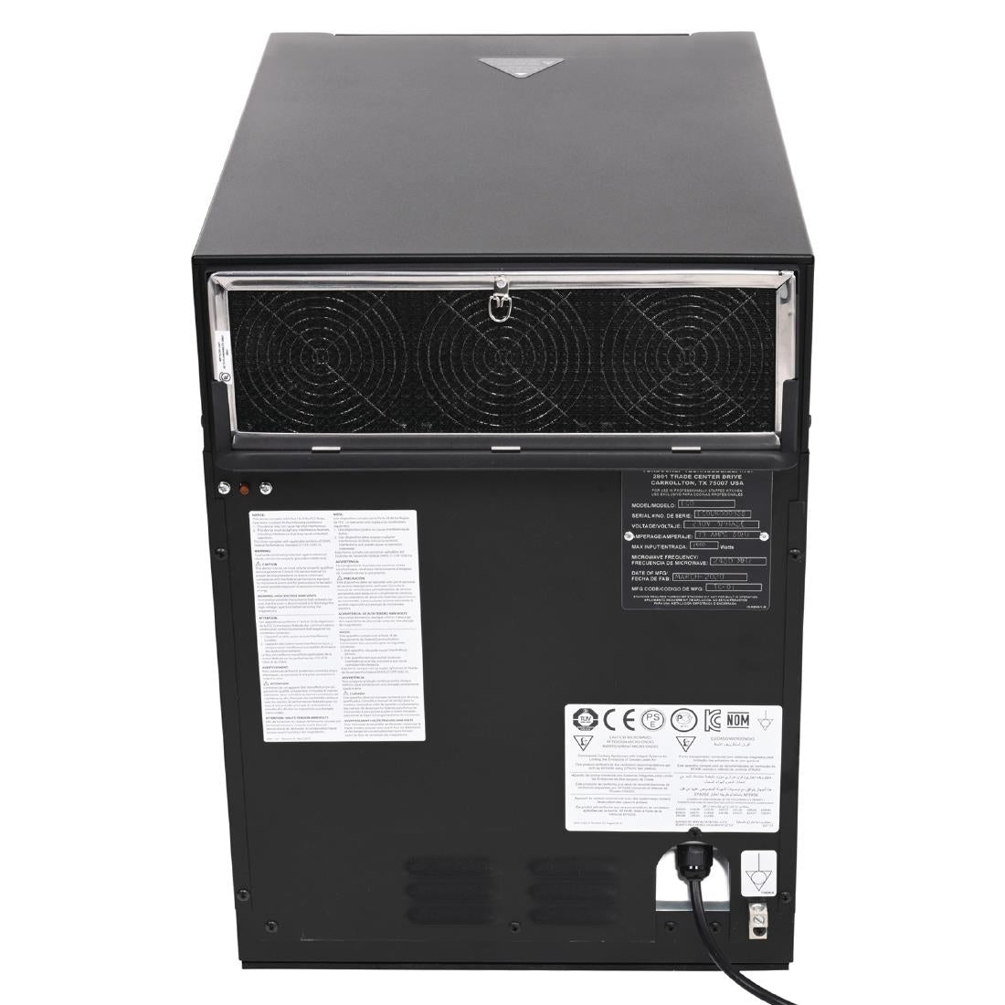DG036 Turbochef Eco Rapid Cook Oven Black JD Catering Equipment Solutions Ltd