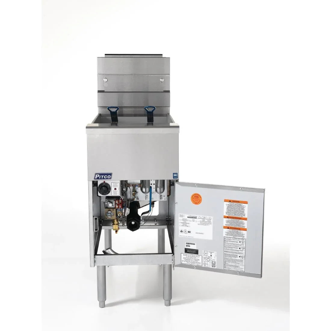 DG160-P Pitco Single Tank Gas Fryer VF35 Propane Gas - JD Catering Equipment Solutions Ltd