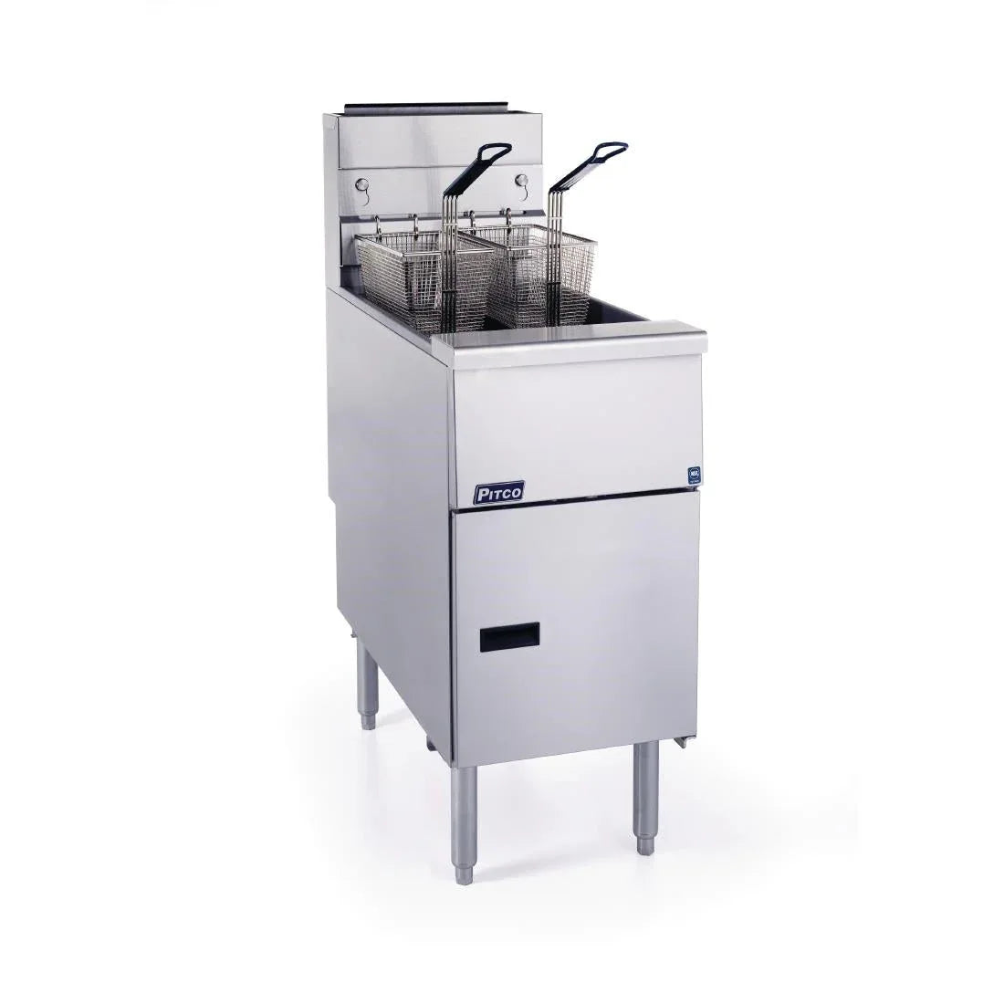 DG160-P Pitco Single Tank Gas Fryer VF35 Propane Gas - JD Catering Equipment Solutions Ltd