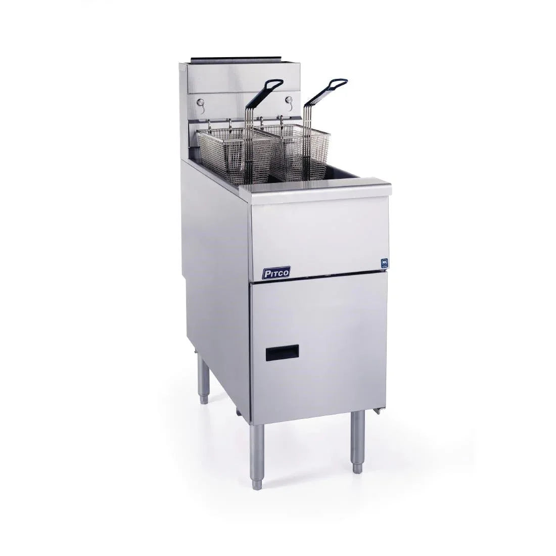 DG160-P Pitco Single Tank Gas Fryer VF35 Propane Gas - JD Catering Equipment Solutions Ltd