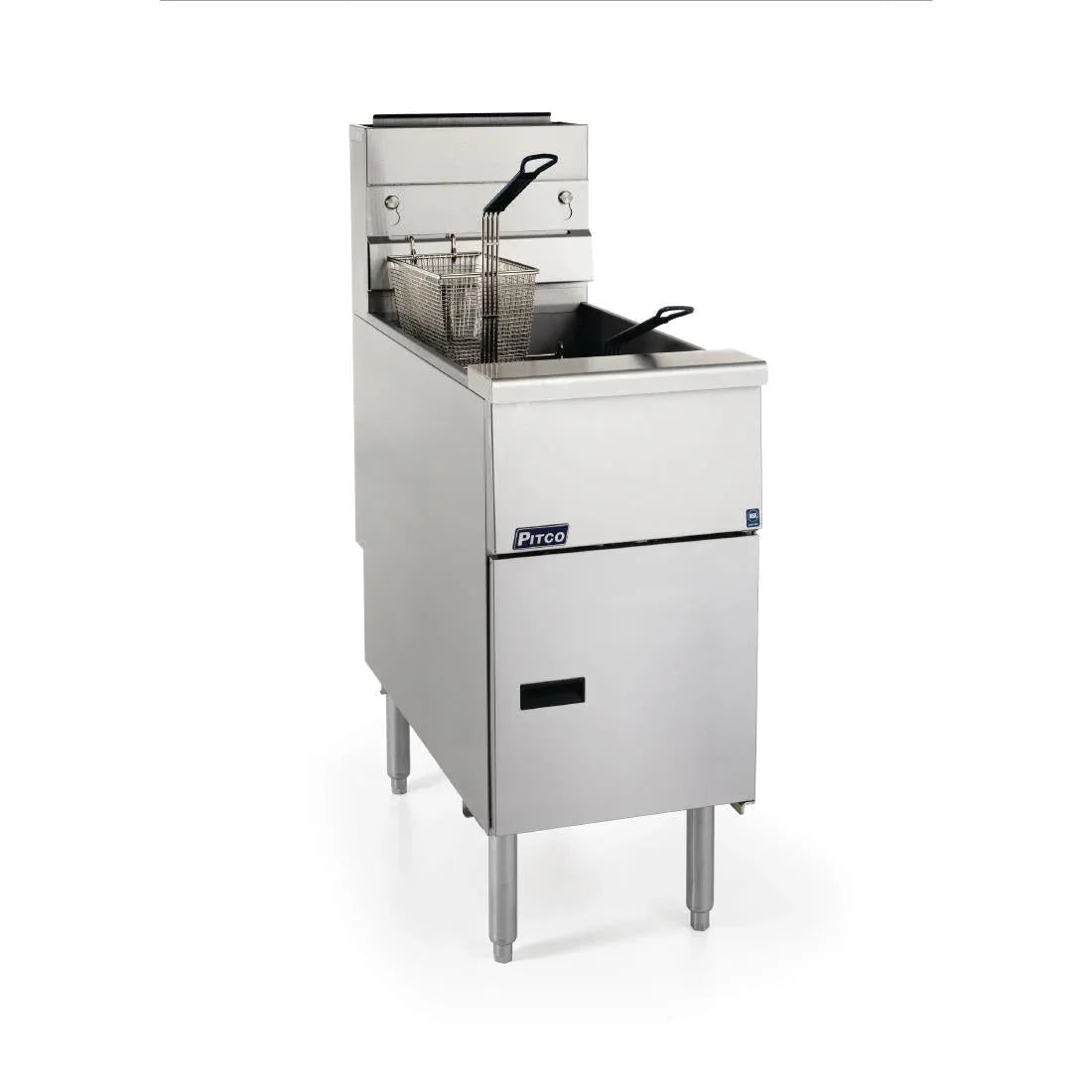 DG160-P Pitco Single Tank Gas Fryer VF35 Propane Gas - JD Catering Equipment Solutions Ltd