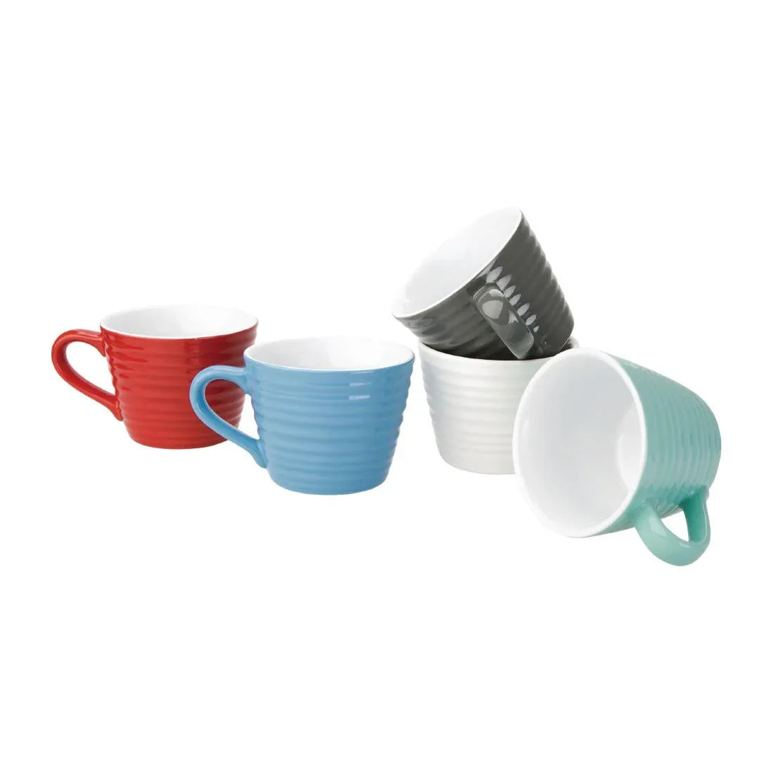 DH638 Olympia Cafe Aroma Mugs White 230ml (Pack of 6) - JD Catering Equipment Solutions Ltd