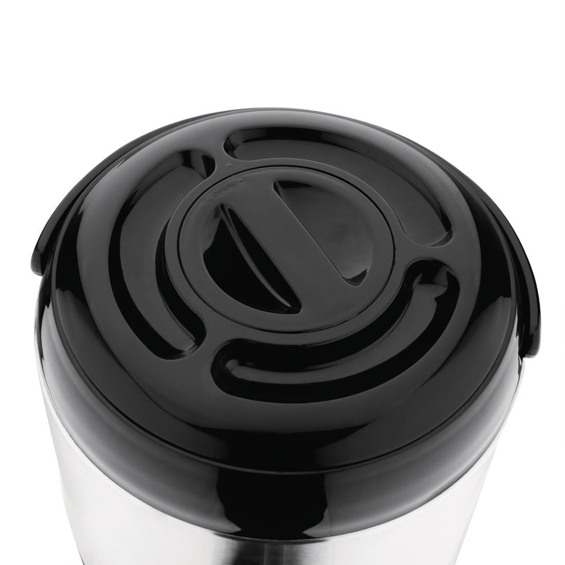 DH709 Olympia Stainless Steel Double-Wall Beverage Dispenser 6Ltr JD Catering Equipment Solutions Ltd