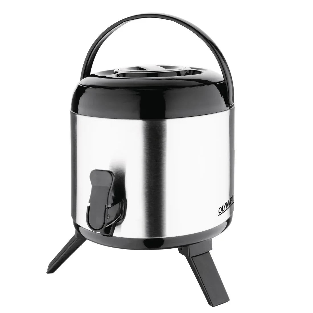 DH709 Olympia Stainless Steel Double-Wall Beverage Dispenser 6Ltr - JD Catering Equipment Solutions Ltd