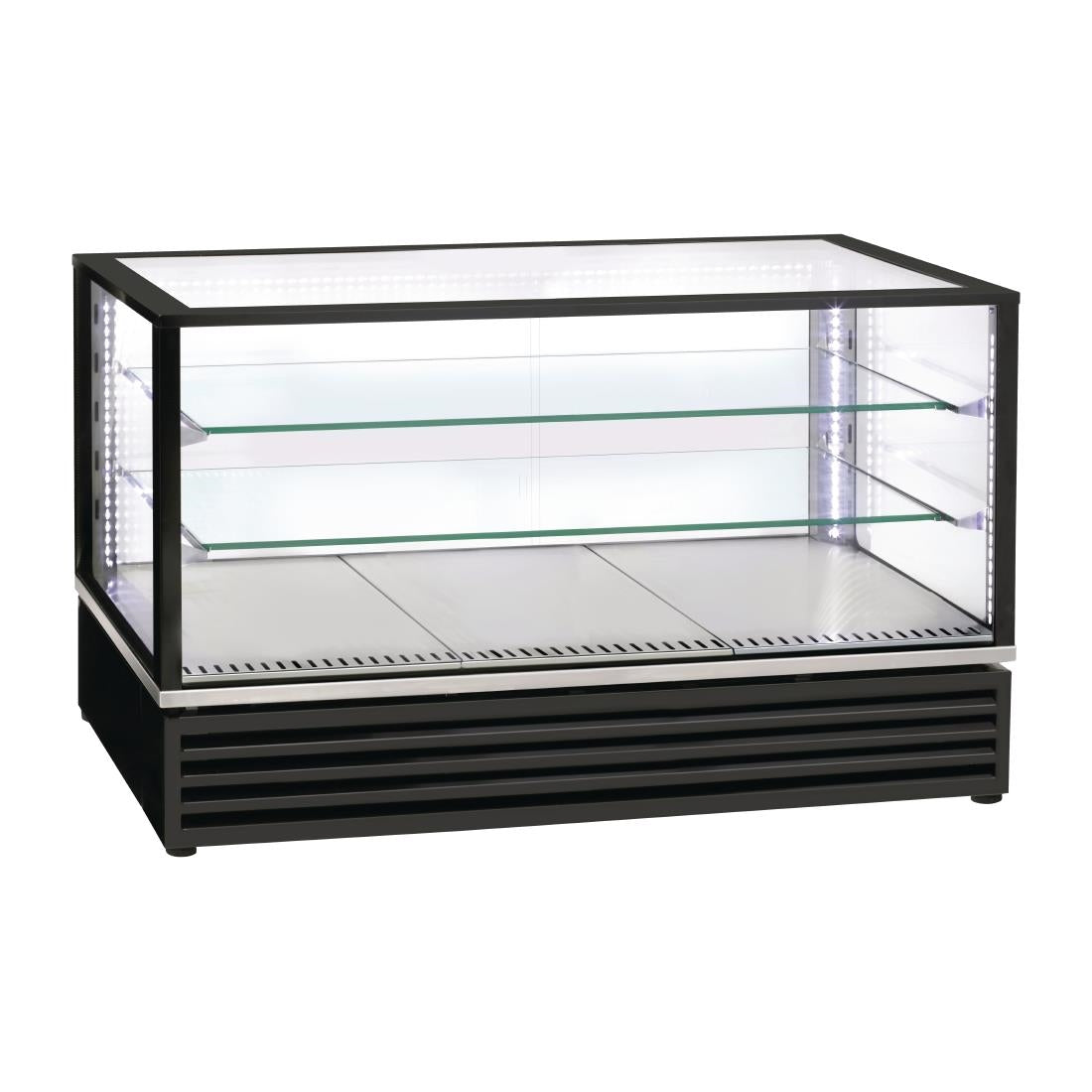 DH788 Roller Grill Countertop Chocolate Display Fridge Black 1200mm CDC1200 N JD Catering Equipment Solutions Ltd