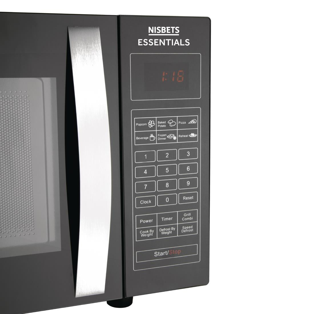 DJ610 Nisbets Essentials Flatbed Microwave 21ltr 750W JD Catering Equipment Solutions Ltd