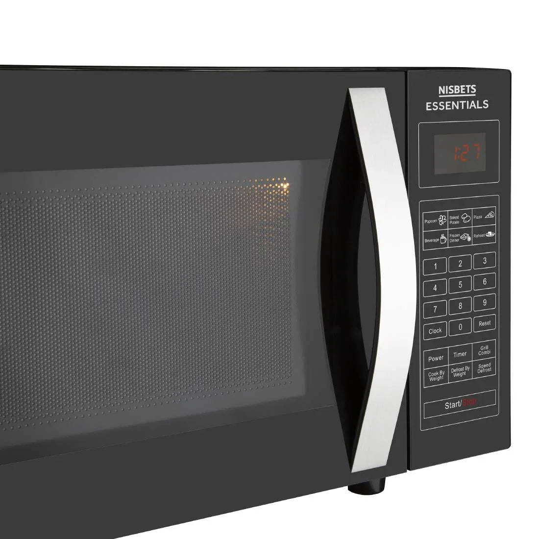 DJ610 Nisbets Essentials Flatbed Microwave 21ltr 750W - JD Catering Equipment Solutions Ltd
