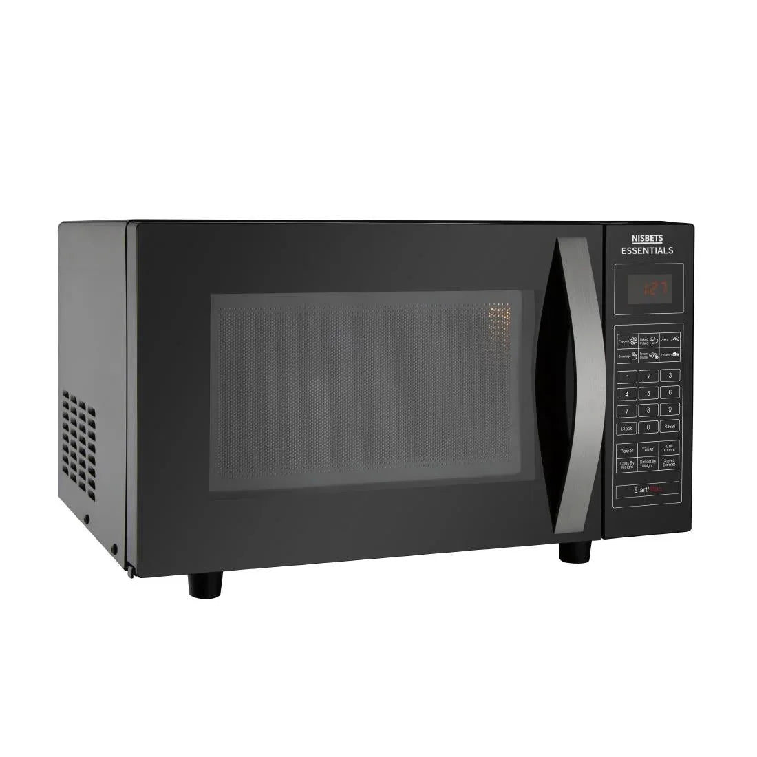 DJ610 Nisbets Essentials Flatbed Microwave 21ltr 750W - JD Catering Equipment Solutions Ltd