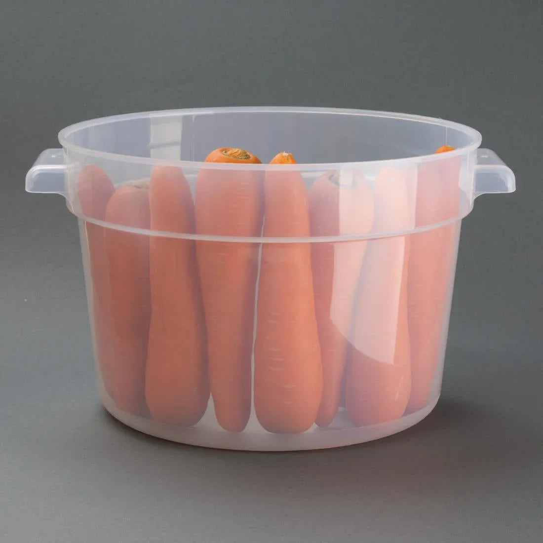 DJ961 Vogue Polypropylene Round Food Storage Container 10Ltr - JD Catering Equipment Solutions Ltd
