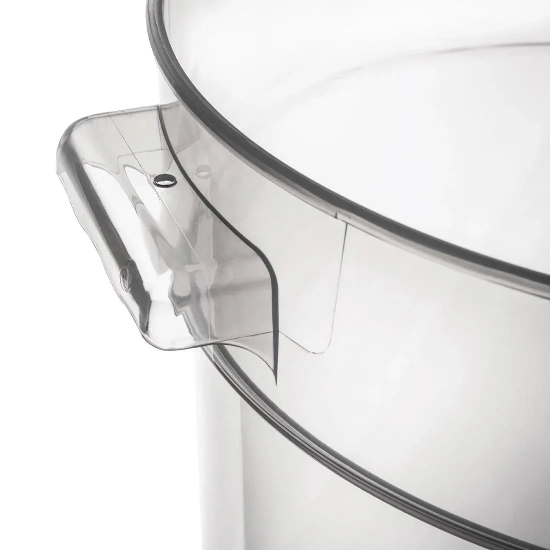 DJ961 Vogue Polypropylene Round Food Storage Container 10Ltr - JD Catering Equipment Solutions Ltd