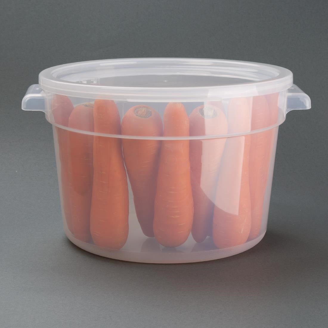 DJ961 Vogue Polypropylene Round Food Storage Container 10Ltr JD Catering Equipment Solutions Ltd