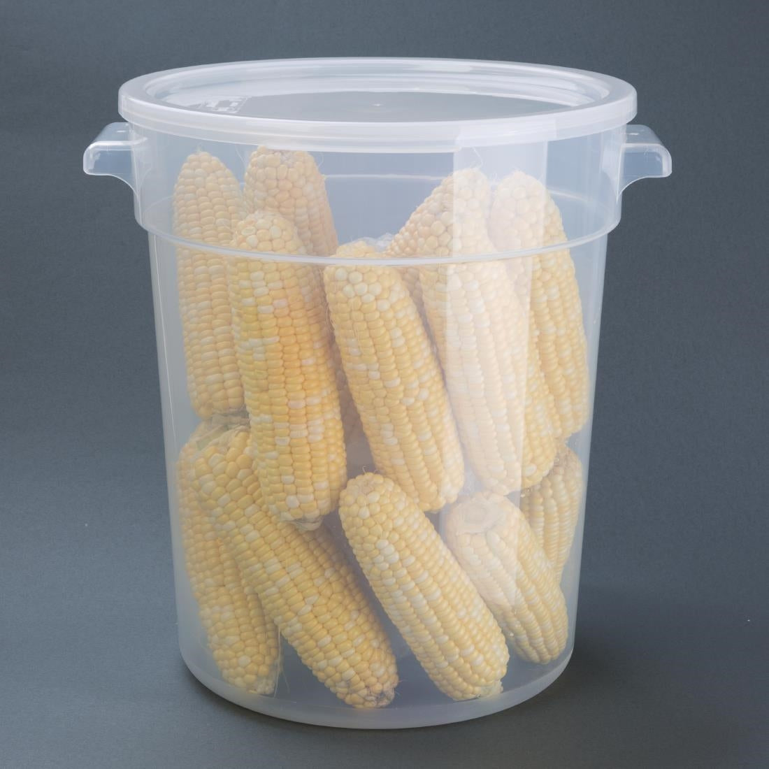 DJ962 Vogue Polypropylene Round Food Storage Container 20Ltr JD Catering Equipment Solutions Ltd