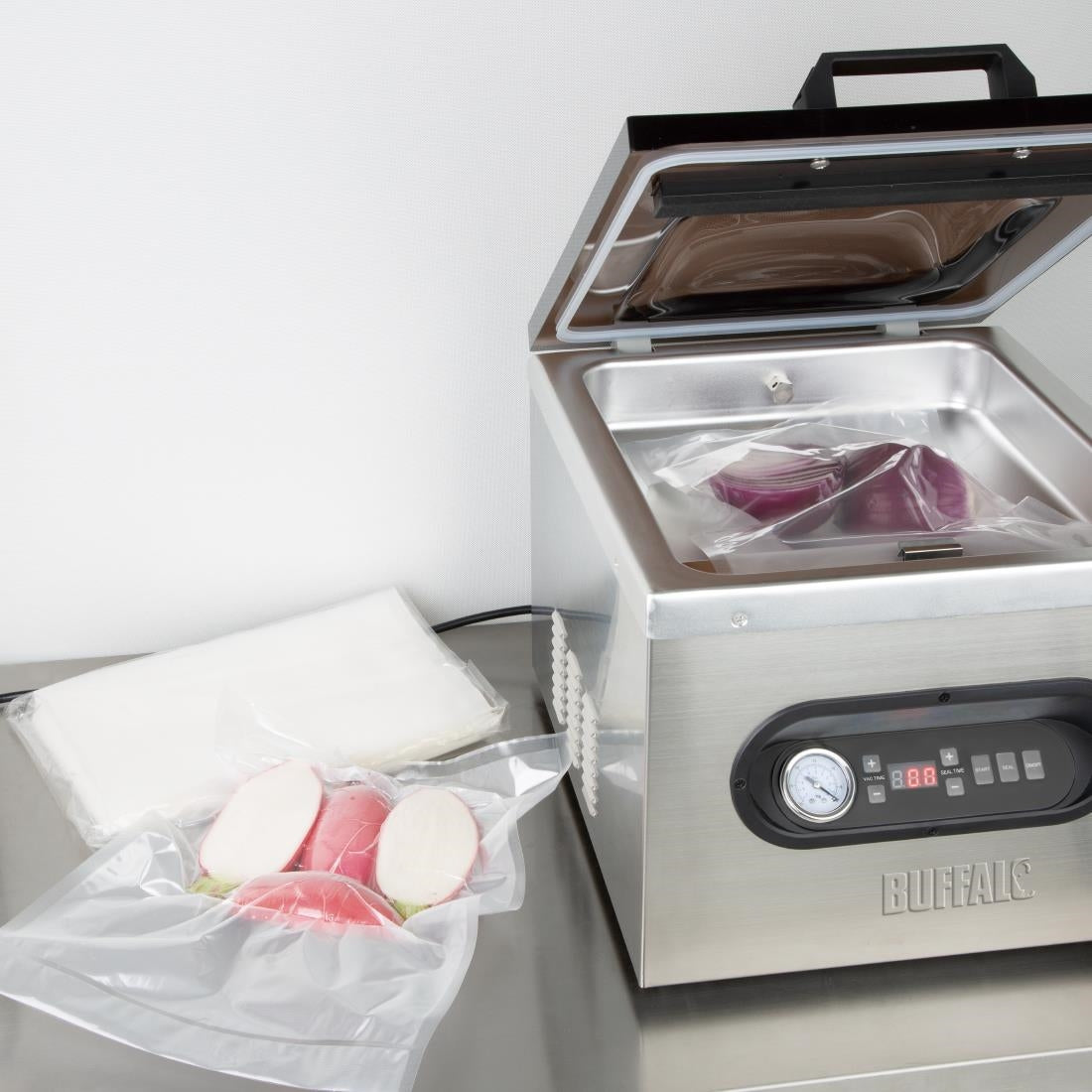 DK208 Buffalo Chamber Vac Pack Machine 9Ltr JD Catering Equipment Solutions Ltd