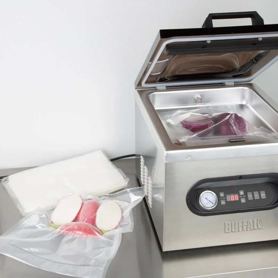 DK208 Buffalo Chamber Vac Pack Machine 9Ltr JD Catering Equipment Solutions Ltd