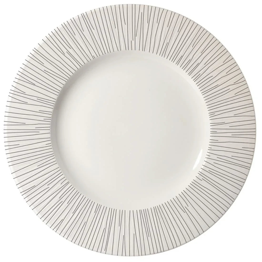 DK400 Churchill Bamboo Wide Rim Plate 273mm (Pack of 12) - JD Catering Equipment Solutions Ltd