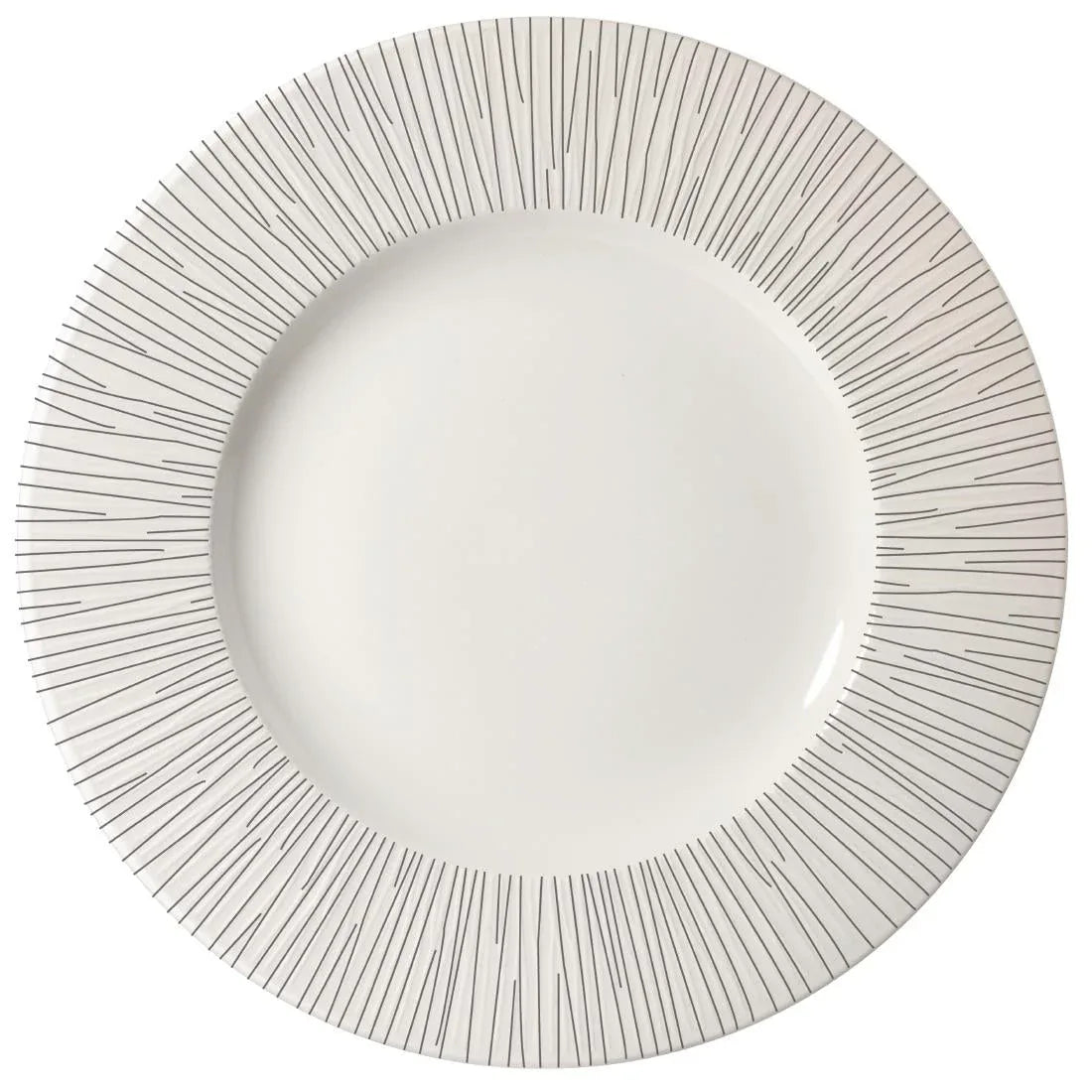 DK400 Churchill Bamboo Wide Rim Plate 273mm (Pack of 12) - JD Catering Equipment Solutions Ltd