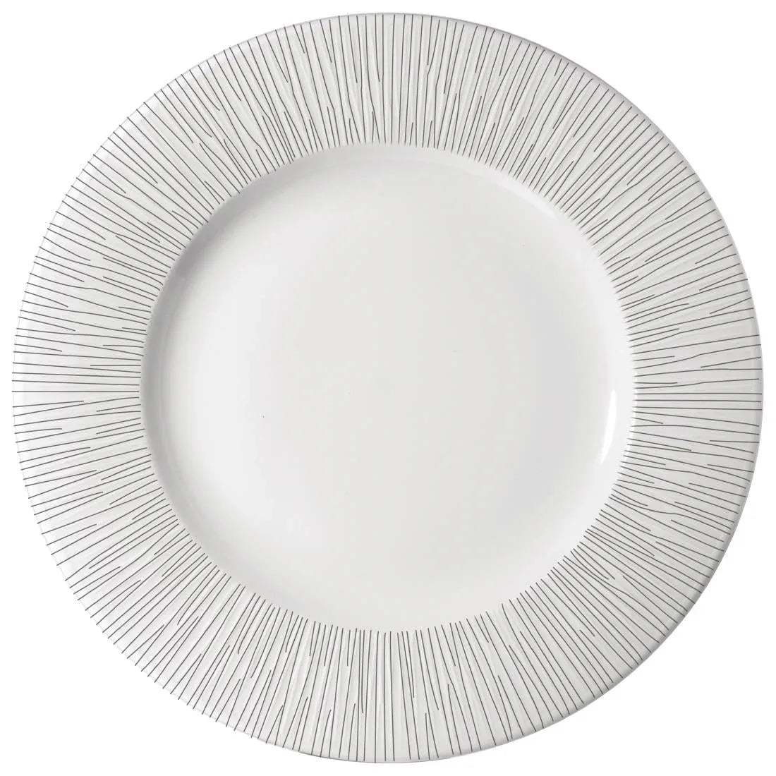 DK401 Churchill Bamboo Wide Rim Plate 301mm (Pack of 12) - JD Catering Equipment Solutions Ltd