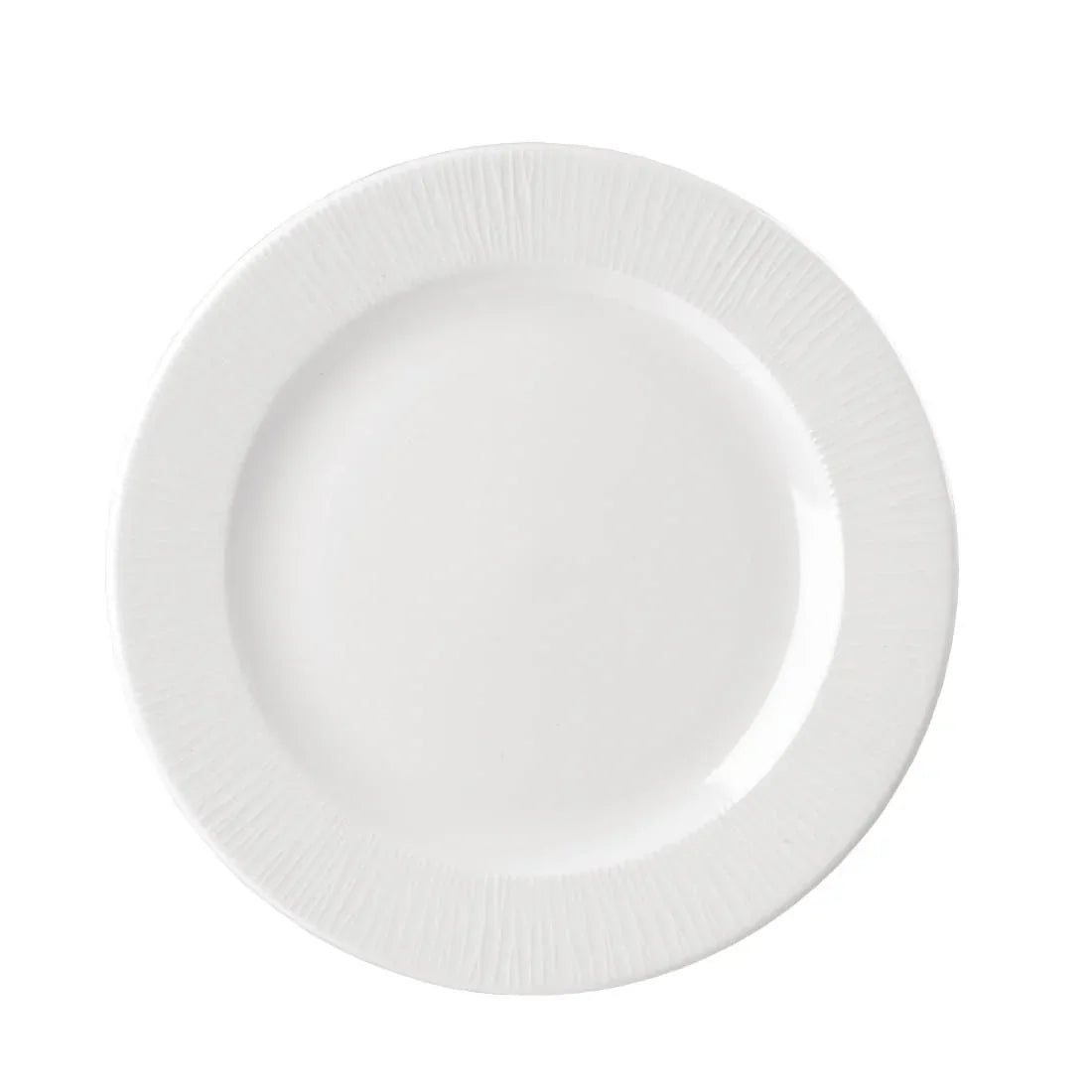 DK408 Churchill Bamboo Footed Plate 260mm (Pack of 12) - JD Catering Equipment Solutions Ltd