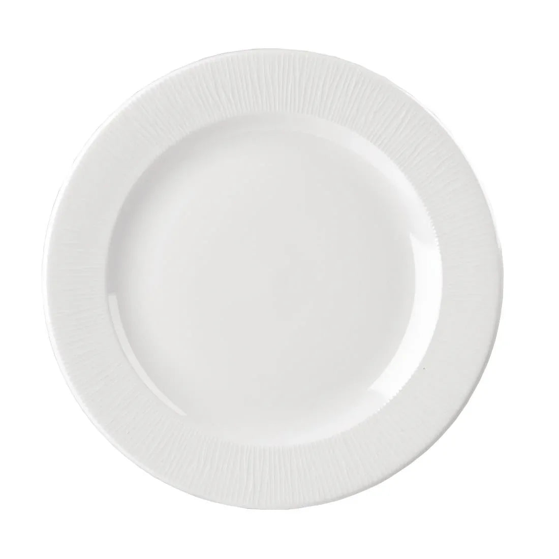 DK409 Churchill Bamboo Footed Plate 276mm (Pack of 12) - JD Catering Equipment Solutions Ltd