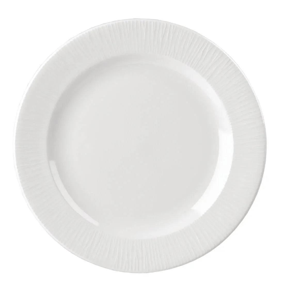 DK411 Churchill Bamboo Footed Plate 231mm (Pack of 12) - JD Catering Equipment Solutions Ltd