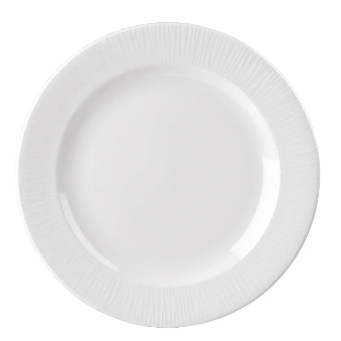 DK411 Churchill Bamboo Footed Plate 231mm (Pack of 12) - JD Catering Equipment Solutions Ltd