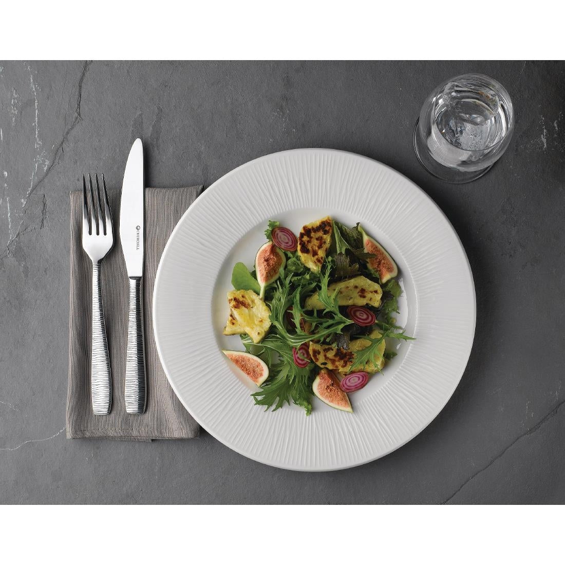 DK428 Churchill Bamboo Plate 260mm (Pack of 12) JD Catering Equipment Solutions Ltd