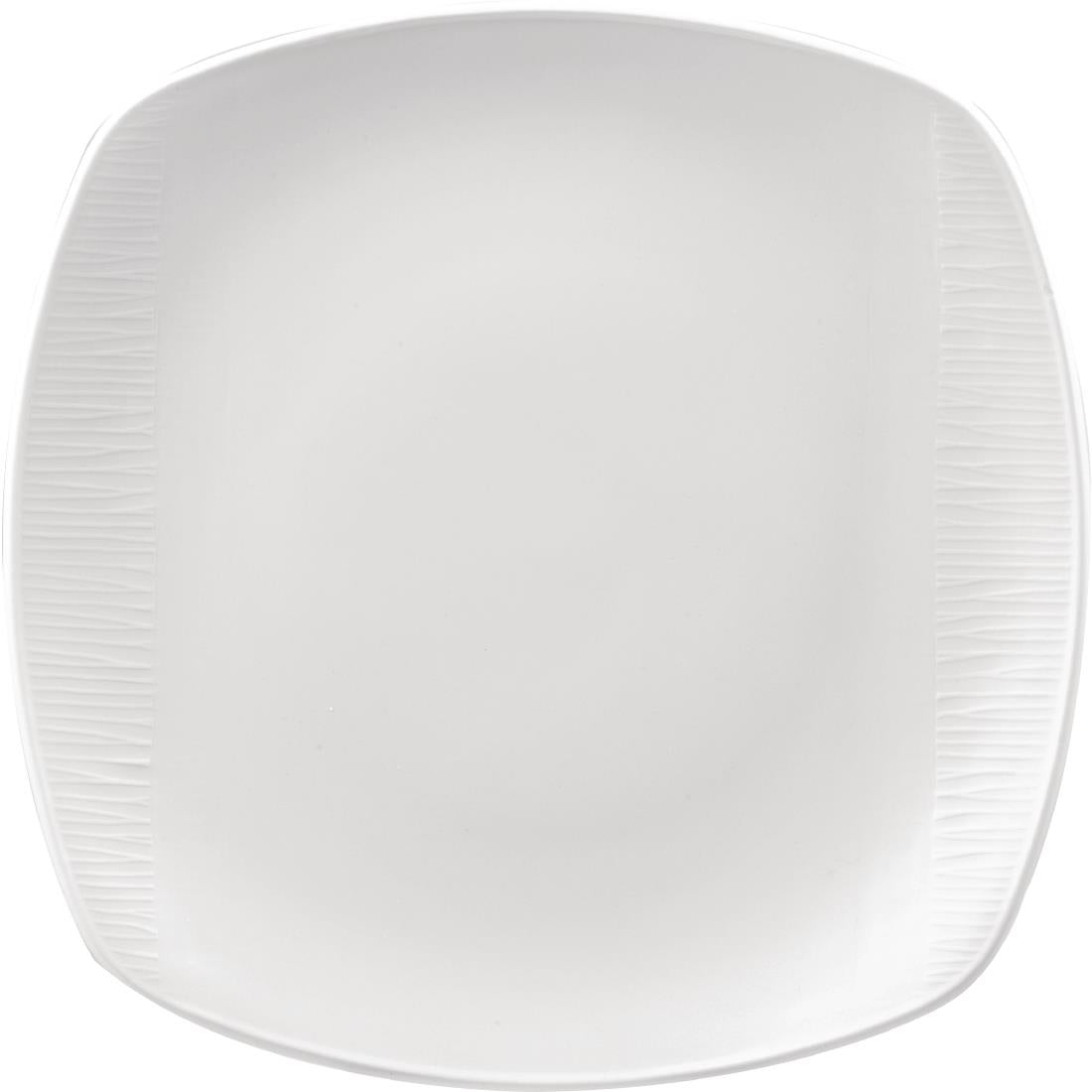 DK440 Churchill Bamboo Square Plate 254mm (Pack of 12) JD Catering Equipment Solutions Ltd