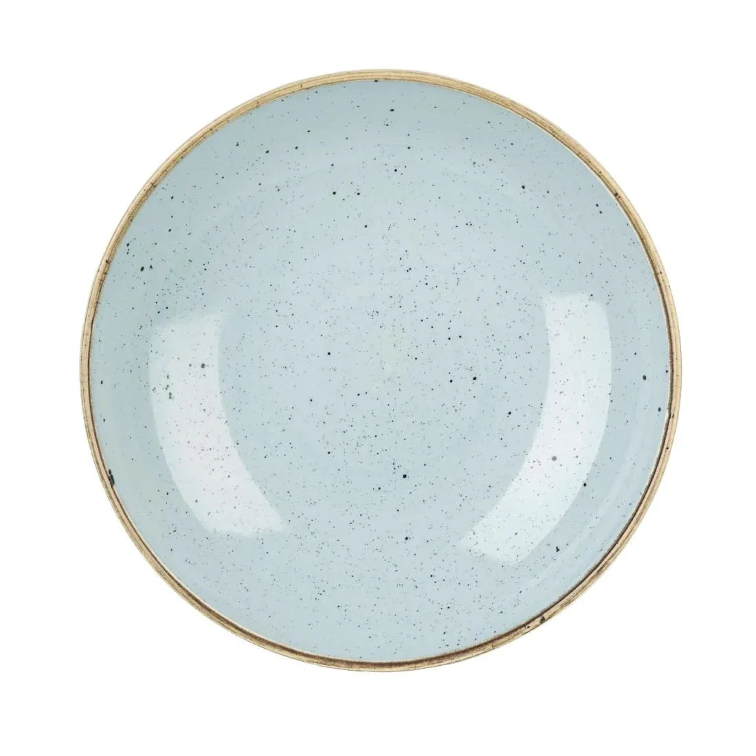 DK504 Churchill Stonecast Round Coupe Bowl Duck Egg Blue 220mm (Pack of 12) - JD Catering Equipment Solutions Ltd