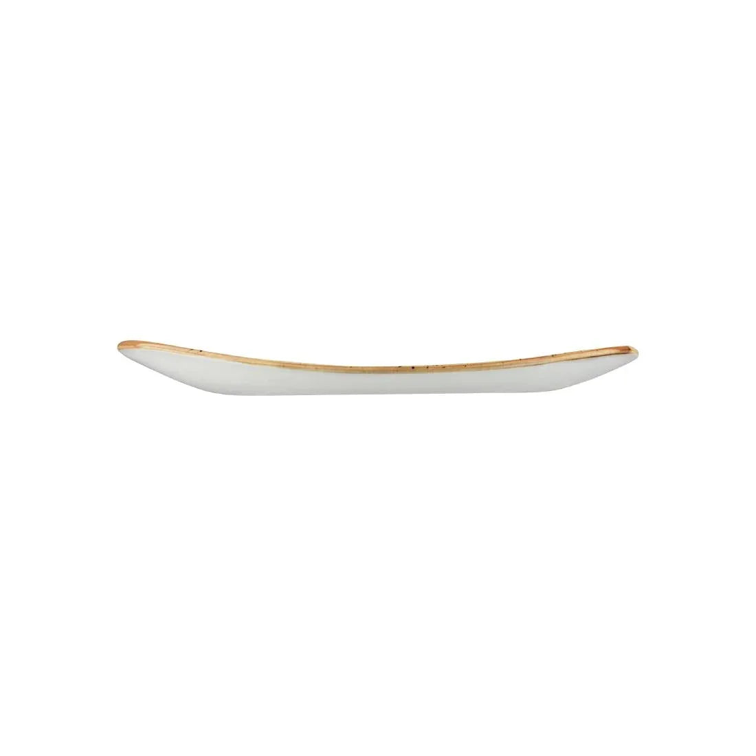 DK506 Churchill Stonecast Triangle Plate Duck Egg Blue 315mm (Pack of 6) - JD Catering Equipment Solutions Ltd