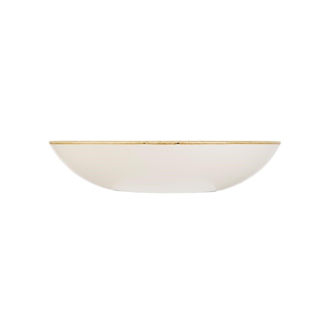 DK521 Churchill Stonecast Round Coupe Bowl Barley White 305mm (Pack of 6) JD Catering Equipment Solutions Ltd