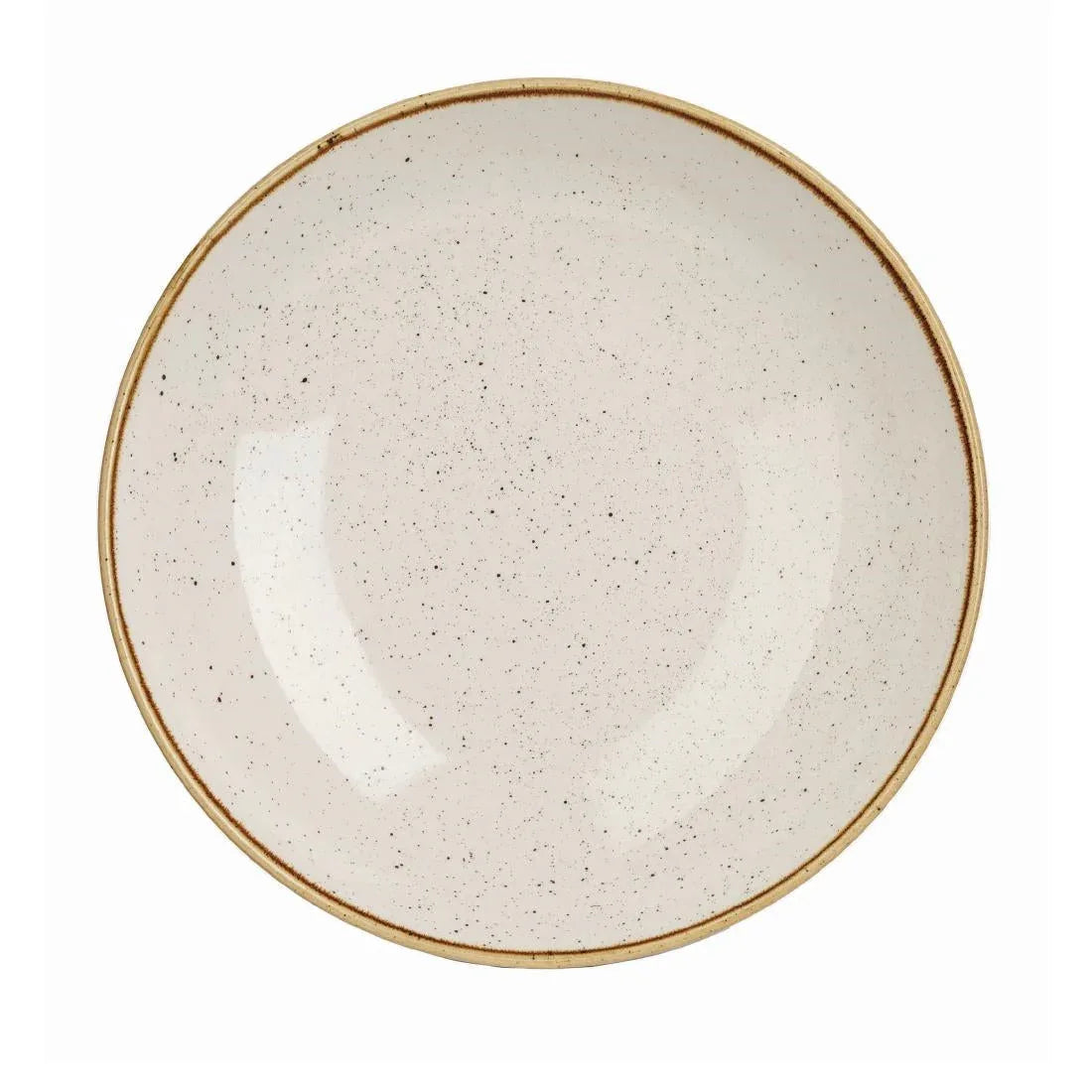 DK521 Churchill Stonecast Round Coupe Bowl Barley White 305mm (Pack of 6) - JD Catering Equipment Solutions Ltd