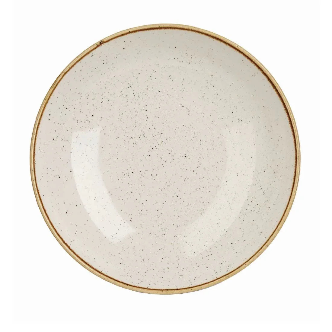 DK521 Churchill Stonecast Round Coupe Bowl Barley White 305mm (Pack of 6) - JD Catering Equipment Solutions Ltd