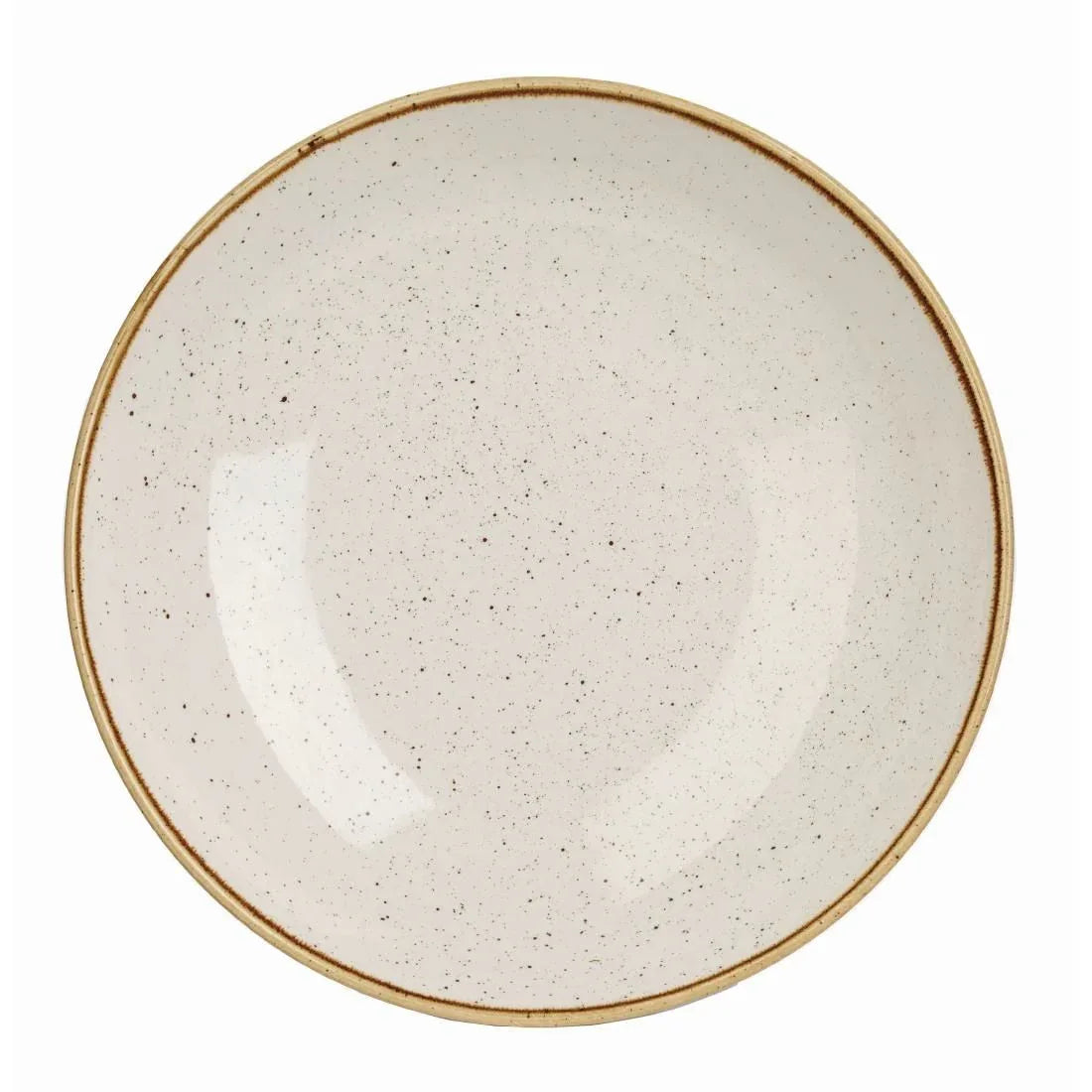 DK522 Churchill Stonecast Round Coupe Bowl Barley White 220mm (Pack of 12) - JD Catering Equipment Solutions Ltd