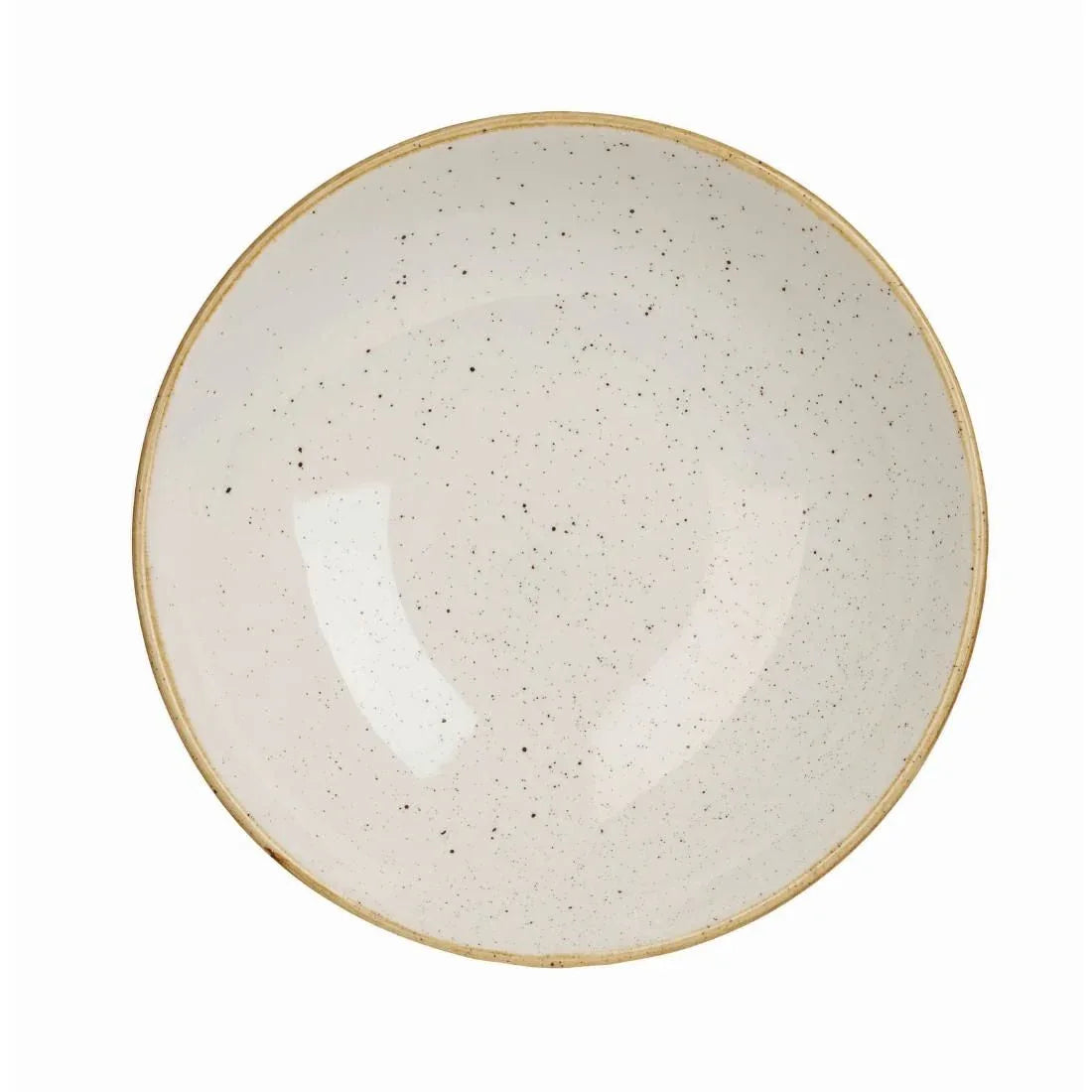 DK523 Churchill Stonecast Round Coupe Bowl Barley White 184mm (Pack of 12) - JD Catering Equipment Solutions Ltd