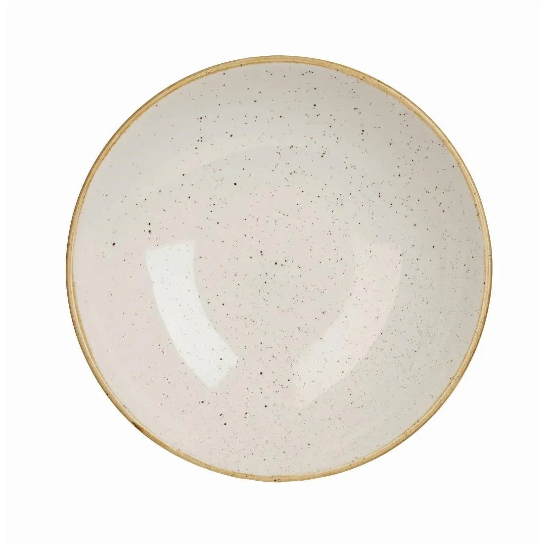 DK523 Churchill Stonecast Round Coupe Bowl Barley White 184mm (Pack of 12) - JD Catering Equipment Solutions Ltd