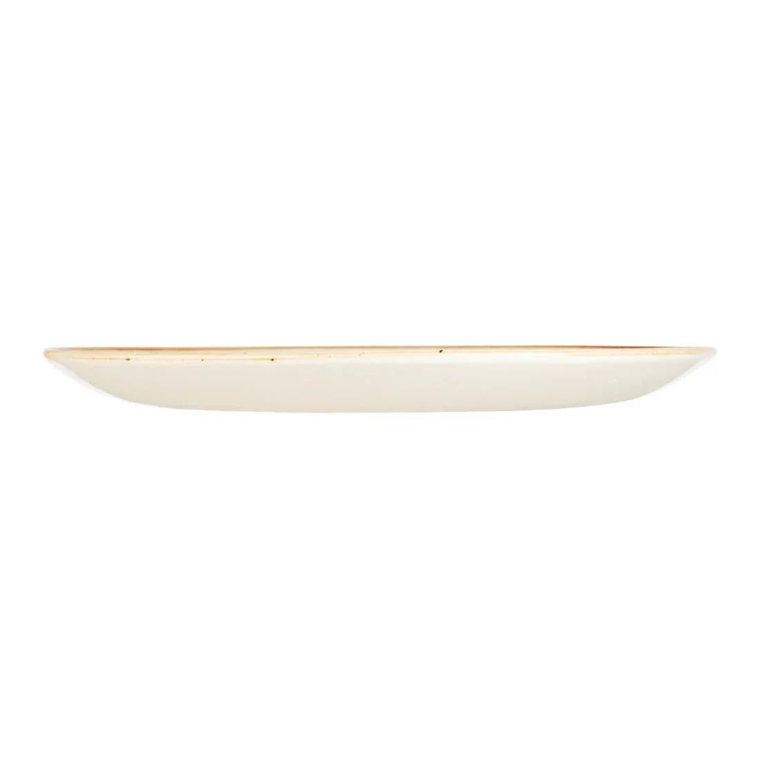 DK538 Churchill Stonecast Round Coupe Plate Spiced Orange 165mm (Pack of 12) - JD Catering Equipment Solutions Ltd