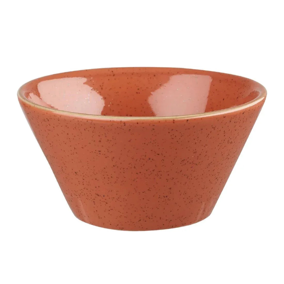 DK547 Churchill Stonecast Round Bowl Spiced Orange 295mm (Pack of 12) - JD Catering Equipment Solutions Ltd