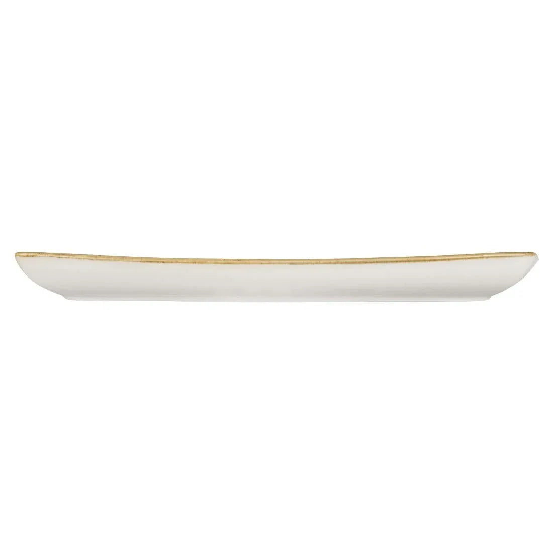 DK561 Churchill Stonecast Rectangular Plate Peppercorn Grey 350 x 185mm (Pack of 6) - JD Catering Equipment Solutions Ltd