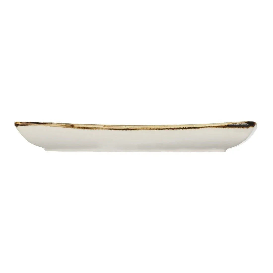 DK563 Churchill Stonecast Deep Square Plate Peppercorn Grey 260mm (Pack of 6) - JD Catering Equipment Solutions Ltd