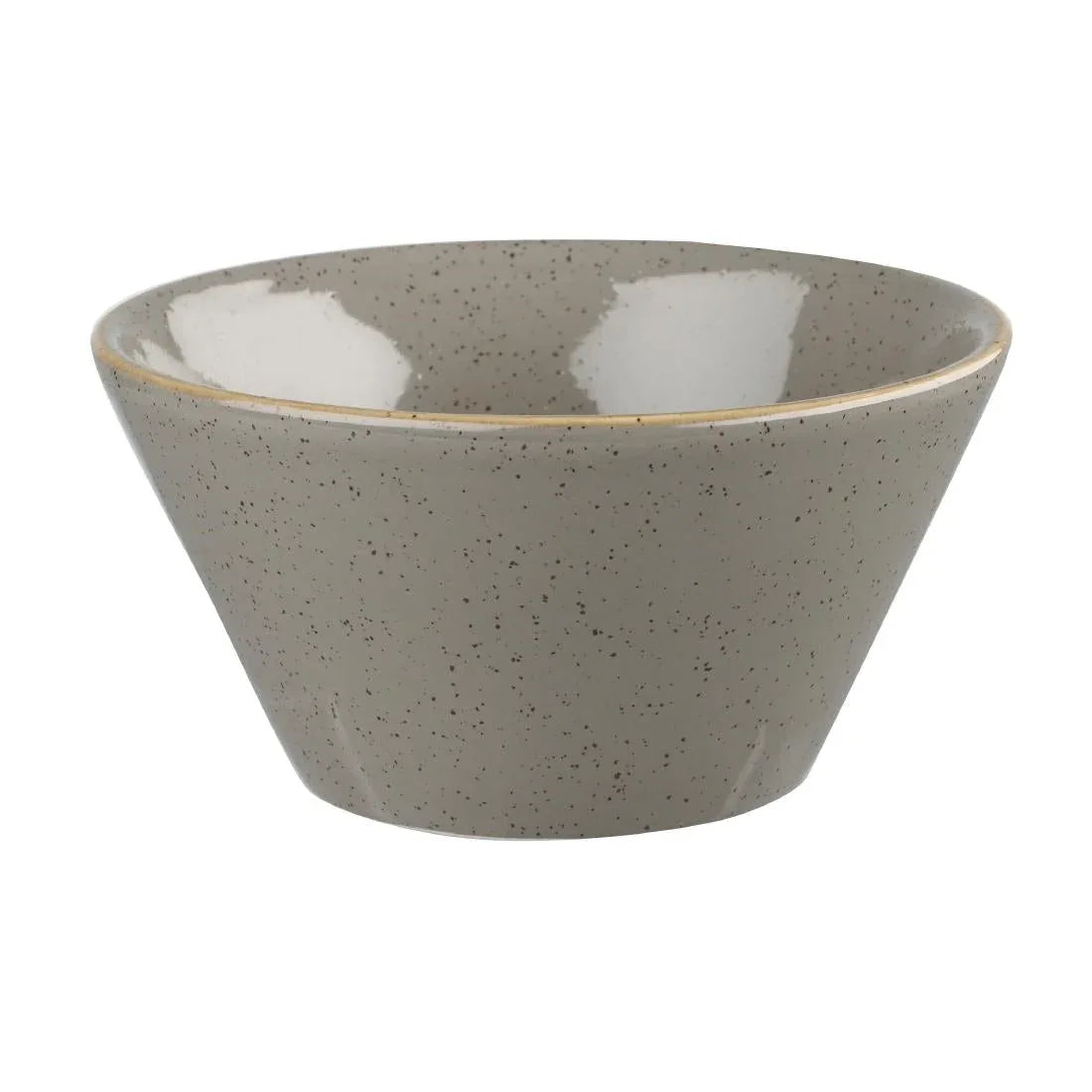 DK564 Churchill Stonecast Round Bowl Peppercorn Grey 295mm (Pack of 12) - JD Catering Equipment Solutions Ltd