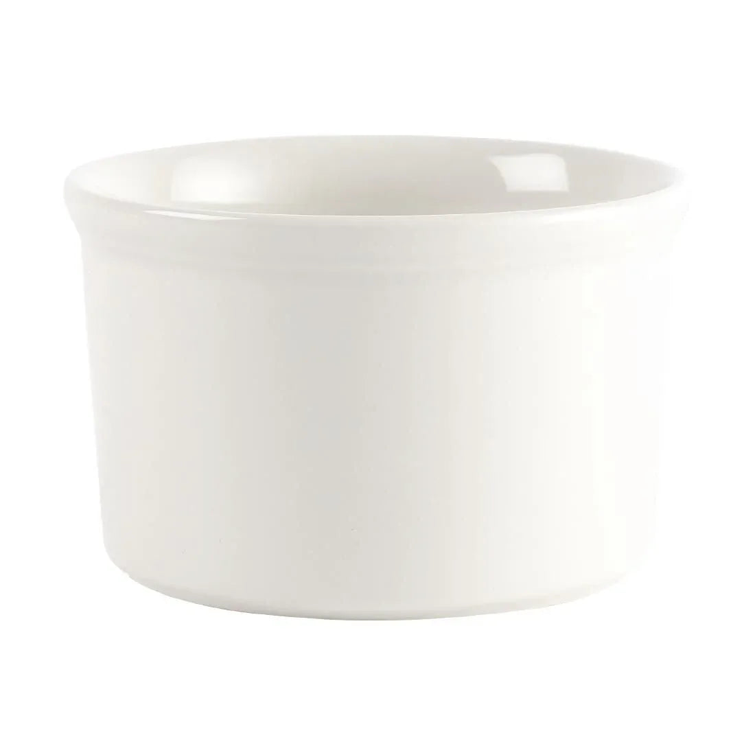 DK657 Churchill White Souffle Dishes 100mm (Pack of 12) - JD Catering Equipment Solutions Ltd