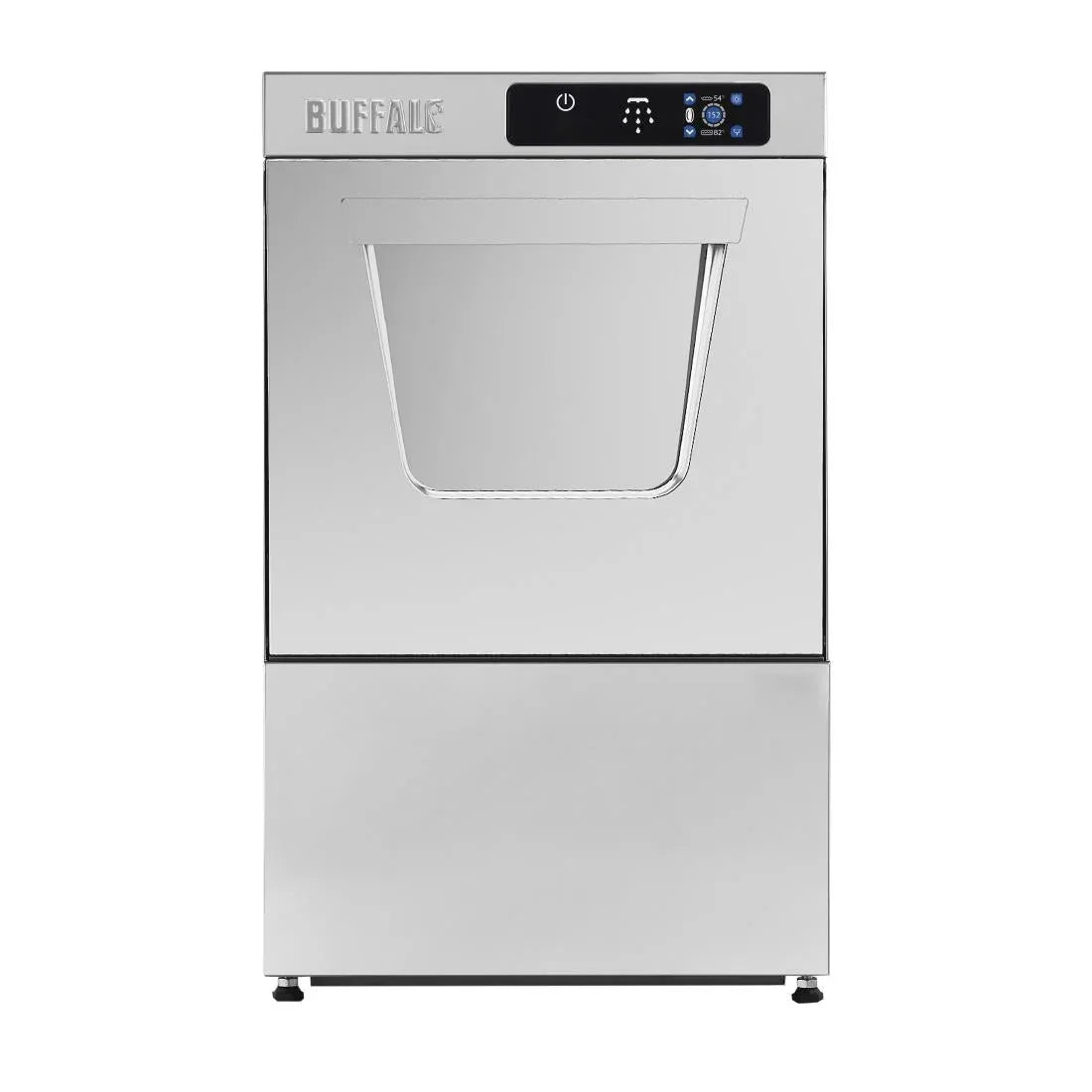 DK773 Buffalo Digital Undercounter Glass Washer 400mm Basket 2.9kW - JD Catering Equipment Solutions Ltd