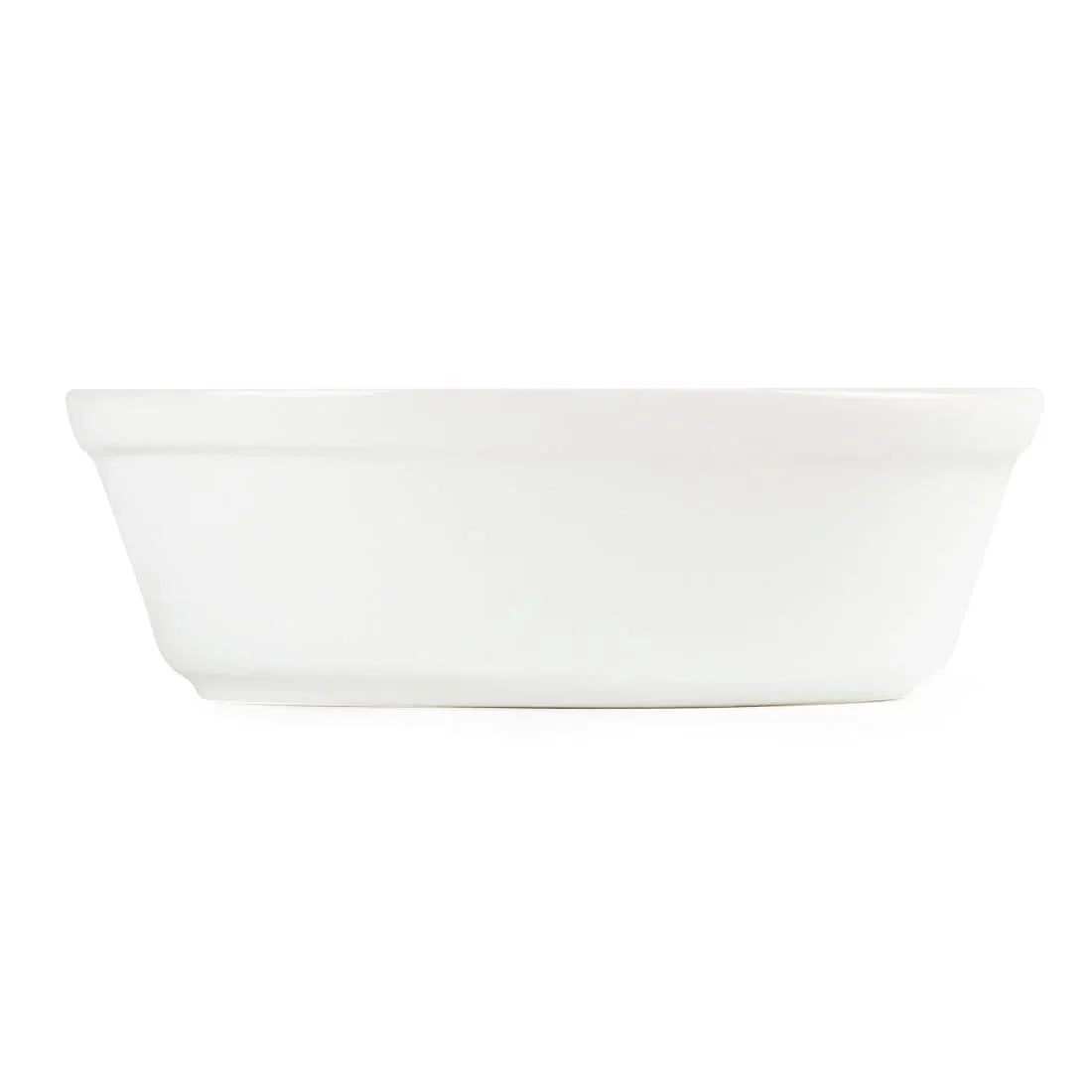DK807 Olympia Whiteware Oval Pie Bowls 161mm (Pack of 6) - JD Catering Equipment Solutions Ltd