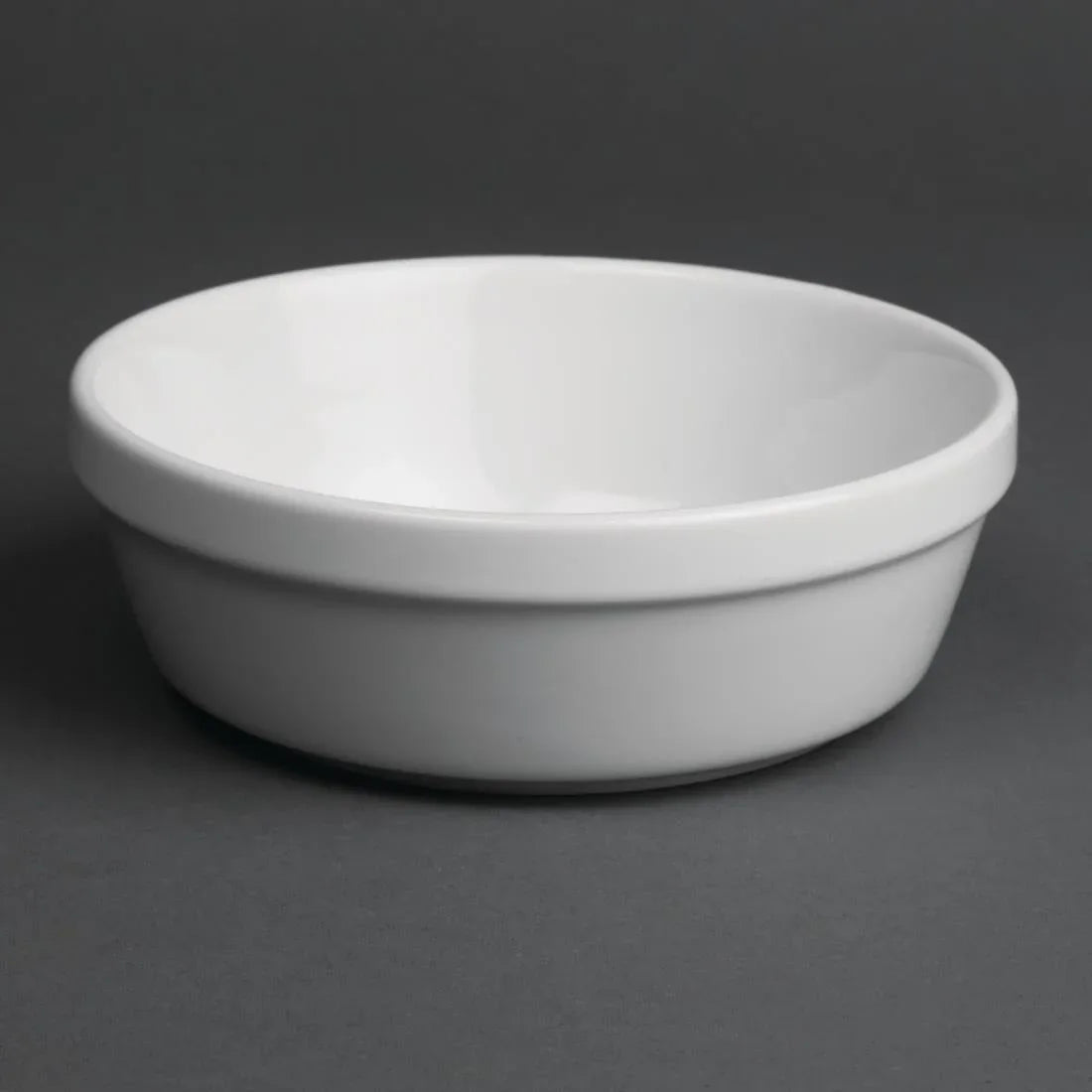 DK809 Olympia Whiteware Round Pie Bowls 137mm (Pack of 6) - JD Catering Equipment Solutions Ltd