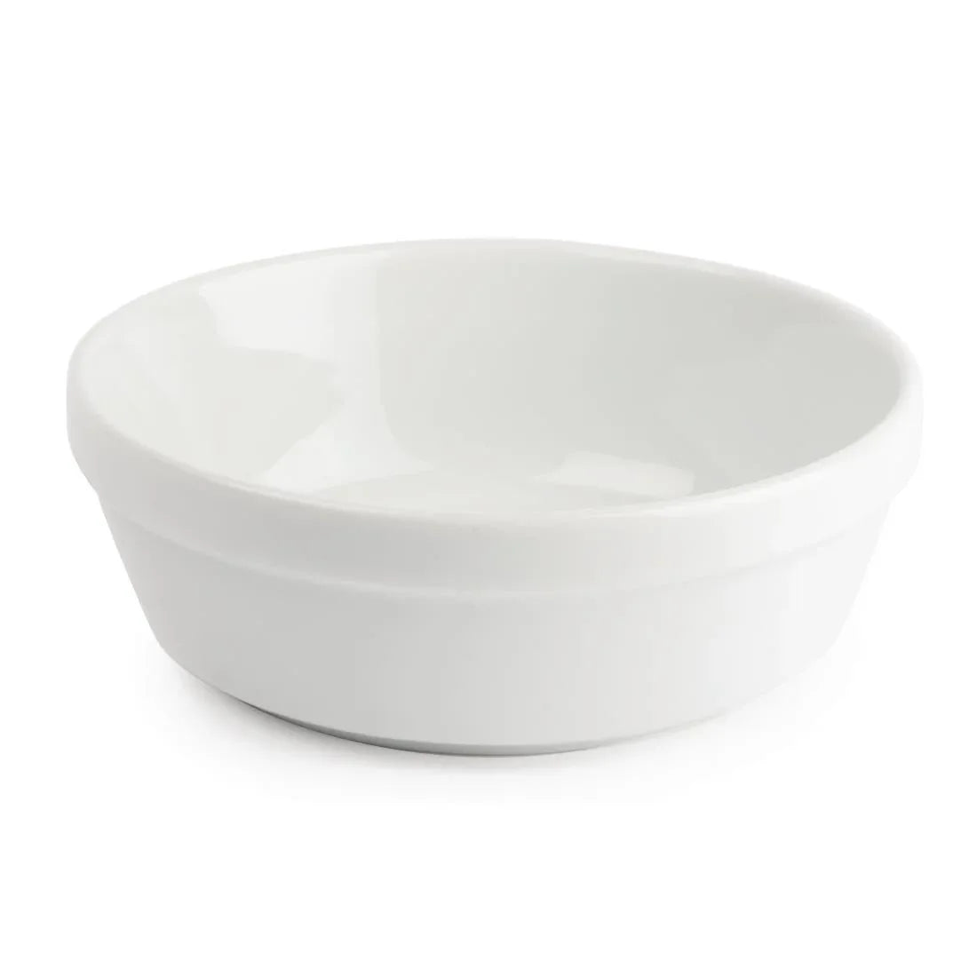 DK809 Olympia Whiteware Round Pie Bowls 137mm (Pack of 6) - JD Catering Equipment Solutions Ltd