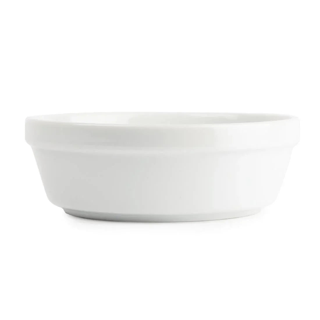 DK809 Olympia Whiteware Round Pie Bowls 137mm (Pack of 6) - JD Catering Equipment Solutions Ltd