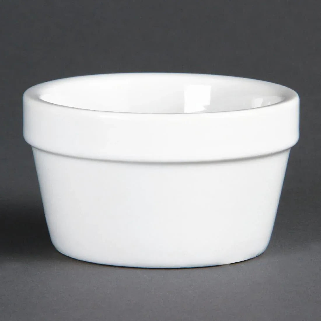 DK826 Olympia Mediterranean Ramekins White 77mm (Pack of 6) - JD Catering Equipment Solutions Ltd