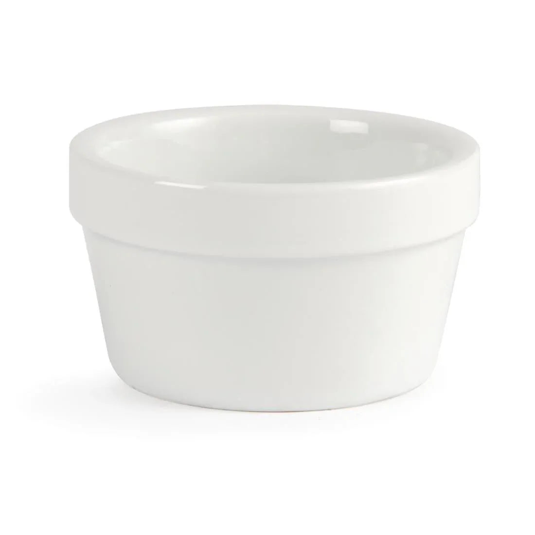 DK826 Olympia Mediterranean Ramekins White 77mm (Pack of 6) - JD Catering Equipment Solutions Ltd
