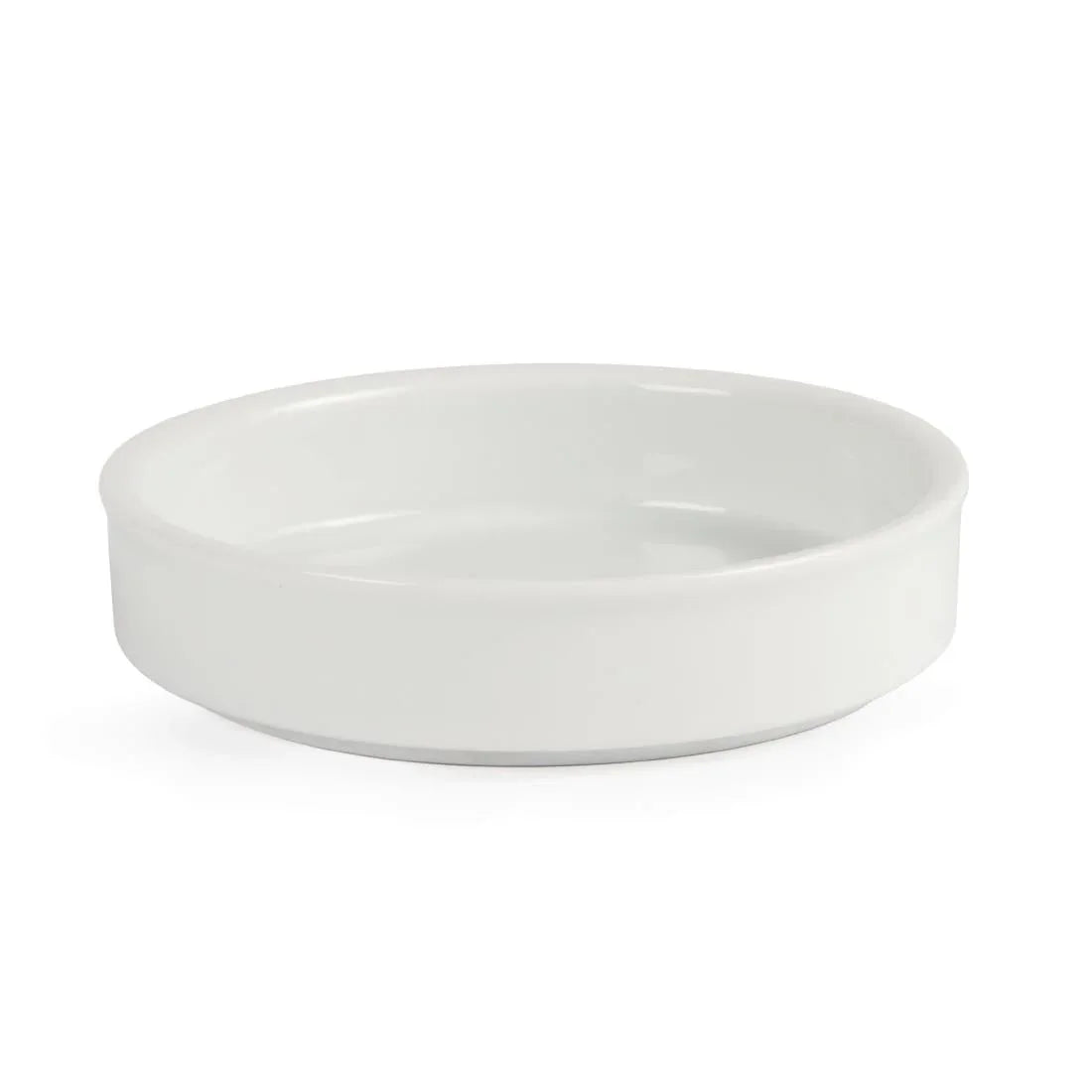 DK827 Olympia Mediterranean Stackable Dishes White 102mm (Pack of 6) - JD Catering Equipment Solutions Ltd